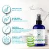 PRISTINE Toilet Paper Spray, As Seen on Shark Tank, More Natural Personal Cleansing Wipes & Flushable Wet Wipes Alternative, Spray Toilet Paper to Create Flushable Wipe, Cucumber Bamboo, 4 fl oz view 2
