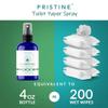 PRISTINE Toilet Paper Spray, As Seen on Shark Tank, More Natural Personal Cleansing Wipes & Flushable Wet Wipes Alternative, Spray Toilet Paper to Create Flushable Wipe, Cucumber Bamboo, 4 fl oz view 3
