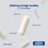 L Citrulline 3000mg Supplement (240 Capsules) Support L Arginine & Nitric Oxide Pills - L-Citrulline For Men & Women - Muscle Recovery & Pump Supplement - 3rd Party Tested, Vegan, Non-GMO - USA Made view 4