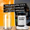 Santa Cruz Paleo, Creatine Monohydrate Powder Micronized, Unflavored Pre Workout and Muscle Support Supplement, Gluten Free Keto, Mix with Water or Shakes, No Fillers or Additives, 80 Servings, 400g view 3