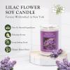 ADK Lilac Scented Candle, 10 Oz Aromatherapy Candle, Proudly Poured in The USA, Natural Wax for Relaxation and Home Dcor, for Gift, Kitchen, and Living Spaces view 2