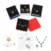 Frantis 20 Pack Jewelry Gift Boxes - 3.9x3.9x1.1 Inch Small Cardboard Boxes with Lids for Earrings, Necklaces, Bracelets, Rings & Handmade Bangle Display (White) view 3