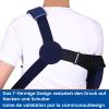 Willcom Arm Sling for Shoulder Injury with Waist Strap - Immobilizer Brace Support for Sleeping, Rotator Cuff Surgery(Comfort Version, Right, Medium, 28.5-41 inch) view 2