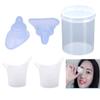FOYARA Soft Silicone Reusable Eye Wash Cup for Effective Eye Cleansing Eye Care Washing Cup Pack of 4 view 1