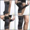 Adjustable Knee Support Brace 1 pack Compression Knee Sleeves for Men Women Use for Meniscus Tear, Arthritis, Tendinitis, Ligament Injury,Weight Lifting, Anti Slip Knee Brace (Black, X-Large) view 4