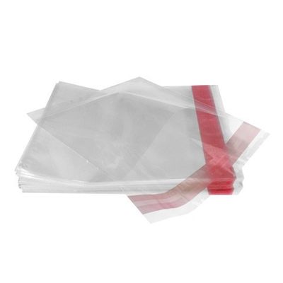 UOFFICE Clear Resealable Cellophane Bags, 5.9" x 9.8" 1.2 Mil