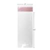 StarBoxes UOFFICE Clear Resealable Cellophane Bags, 2.4" x 3.9" with Hanging Header view 1