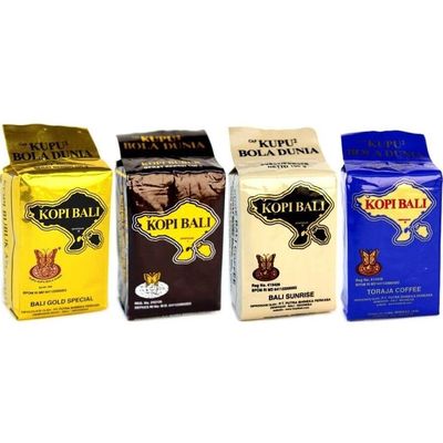 Kupu Kupu Bola Dunia Indonesia Bali Coffee & Toraja Coffee Powder 100g All 4types set