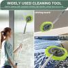 Wall Cleaner, Wall Cleaner Mop Green Mop for Walls Max 66 Wall Mop with Long Handle, Ceiling Dust Mop with 15Labor-Saving Extension Pole, Green Wall Cleaner with Long Handle, Wall Washing Mop view 3