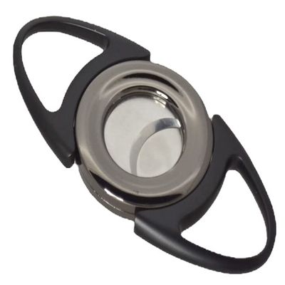 Visol Bullseye Double Guillotine Cigar Cutter (Gunmetal)
