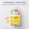 SOLARAY L-Lysine, Free-Form 1000 mg, Essential Amino Acid Immune Support Supplement with Vitamin C 1,000 mg and Zinc 25 mg, Value Size, Lab Verified, 60-Day Guarantee, 60 Servings, 180 Tablets view 3