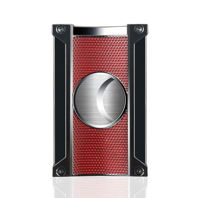Visol Ridge Cut Cigar Cutter (Red)