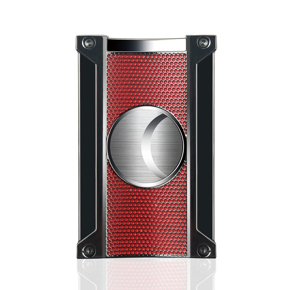 Visol Ridge Cut Cigar Cutter (Red)