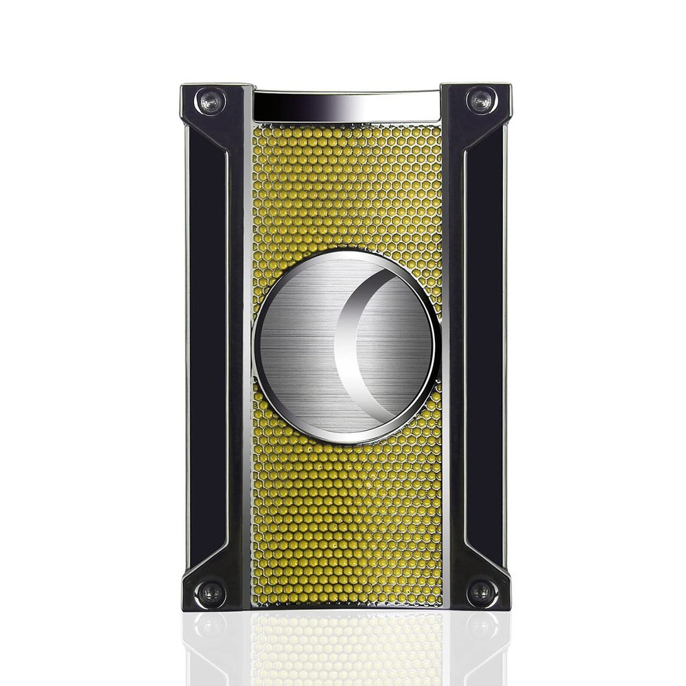 Visol Ridge Cut Cigar Cutter (Yellow)