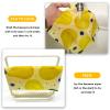 Reusable Beeswax Wrap - 9 Pack, Beeswax Wraps for Food, Eco-Friendly Beeswax Food Wrap, Organic, Sustainable, Biodegradable, Zero Waste, Plastic-Free Food Storage (1L Orange | 3M Lemon | 5S Pear) view 4
