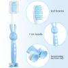 Patelai 24 Pcs Toddler Toothbrush for Age 2 up, Kids Toothbrush Set with Covers, Soft Children Manual Brushes Bulk with Suction Cup for Upright Storage, Rabbits and Bears Brushes for Travel view 4
