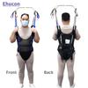 EZ Assistive Comfort Padded Patient Lift Walking Sling,500lbs Safety Loading Weight,Medical Hoist Standing Aids for Ambulating Support Training-Small Size (Black-1-S) view 2