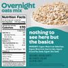Easy Morning Overnight Oatmeal Mix, Organic Ingredients, Naturally Gluten-Free, No Sugar Added, Soak and Go Breakfast with Chia, Flax, and Rolled Oats, 15 oz (10 servings) view 2