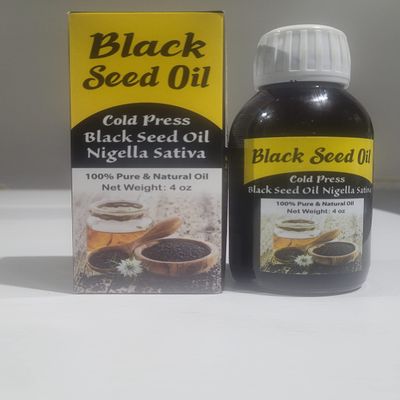 100% Organic Cold Press Black Seed Oil Nigella Sative