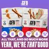The GFB Variety Pack of Protein Oatmeal Cups - Unique Pop-Up Bowl - Gluten Free, Plant Based, Non GMO, Sustainably Made - Ridiculously Tasty, Healthy, Vegan Protein Instant Oatmeal, 2 oz (6 Count) view 2