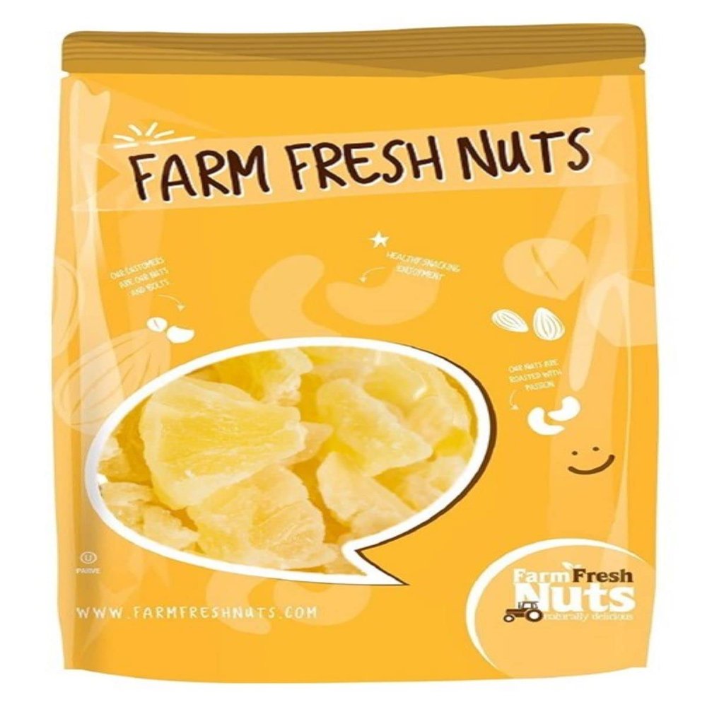 Dried Pineapple Tidbits (Chunks) 24oz - Dried Pineapple Tidbits Best for Snacking & Baking Lightly Sugar Coated, Low Sodium, Dairy Free, Low Cholesterol, Low Fat & High Fiber Fruits