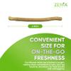 Zenia Sewak Natural Miswak Toothbrush - Vacuum Sealed Natural Flavor Traditional Peelu Toothbrush Stick - for Healthy Gums, Teeth, and Fresher Breath (1 Pack) view 4
