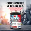 EVL BCAAs Amino Acids Powder - BCAA Energy Pre Workout Powder for Muscle Recovery Lean Growth and Endurance - Rehydrating Post Workout Recovery Drink with Natural Caffeine - Rocket Pop view 2