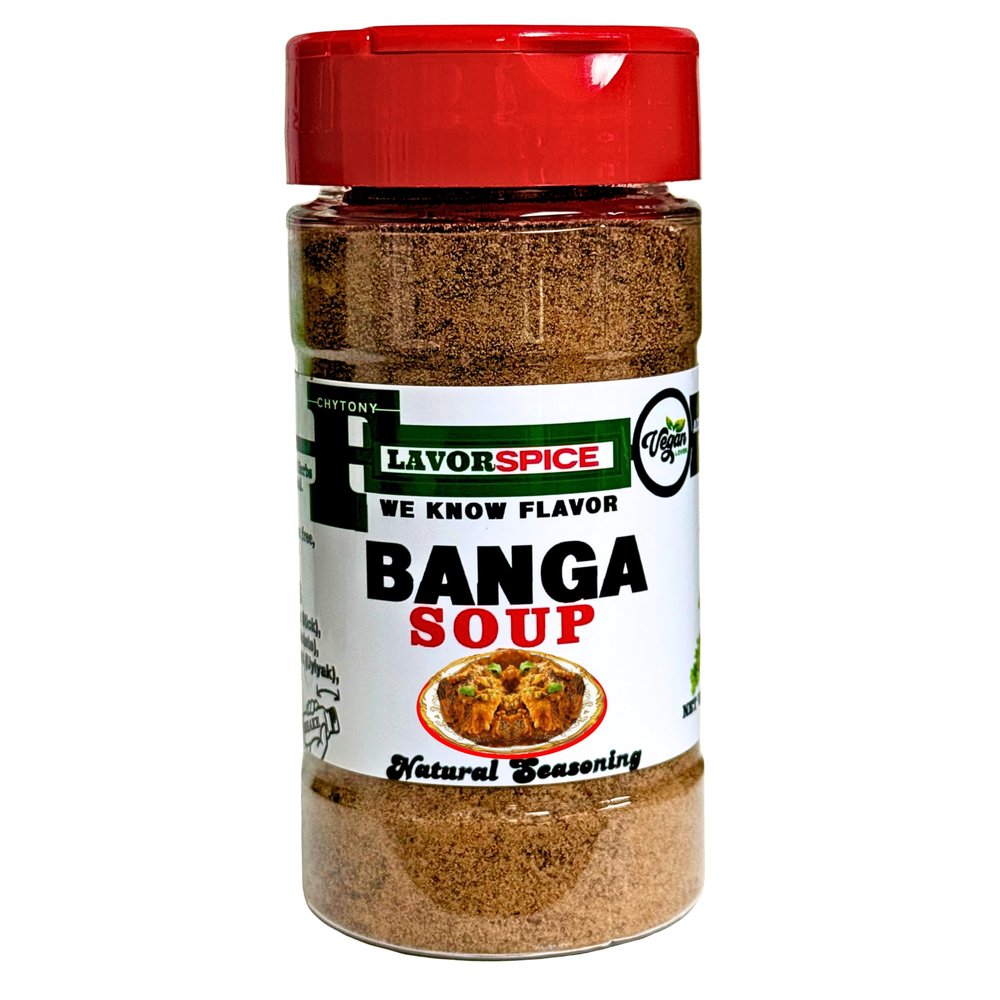 Banga Seasoning 6.75oz | Crafted with 100% African Traditional Natural Herbs and Spices with No Artificial or preservatives, No Salt, No Sugar, No MSG | 1 Pack
