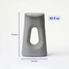 Loona Premium Female Urinal - Quiet, No Splash Design for Women - Ideal for Bedside, Travel, and Outdoor Use - Moon Grey - HSA/FSA Eligible view 2