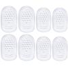 4Pairs Heel Pads for Women Shockproof Self-Adhesive Cushions for High Heels Sneakers More Comfortable Gel Inserts Prevent Foot view 1