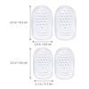 4Pairs Heel Pads for Women Shockproof Self-Adhesive Cushions for High Heels Sneakers More Comfortable Gel Inserts Prevent Foot view 2