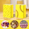 16 Pcs Softball Party Treat Bags,Softball Gift Bags,Softball Goodie Favor Treat Bags,Softball Treat Candy Bags with Handle,Softball Present Bags for Sport Softball Birthday Party Decorations Supplies view 3