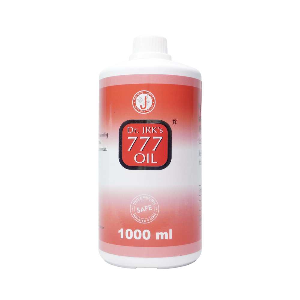 Dr. JRK's 777 Oil 1000 ml all type of psoriasis