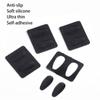 Eyeglass Nose Pads, Adhesive Anti-Slip Nose Pads for Glasses, Soft Silicone Cushion Nose Pad for Glasses, Eyeglasses, Sunglasses (5 Pairs Black) view 2