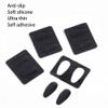 Eyeglass Nose Pads, Adhesive Anti-Slip Nose Pads for Glasses, Soft Silicone Cushion Nose Pad for Glasses, Eyeglasses, Sunglasses (10 Pairs Black) view 2