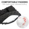 BNRendles Pacemaker Pillow Chemo Port Pillows for Mastectomy, Open Heart Surgery Recovery Gifts Breast Cancer Bypass Post Surgery Cushion, Minky Dot Black view 4