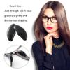 10 Pairs Adhesive Glasses Nose Pads, Pea Shape Stick on Anti-Soft Silicone, Adhesive Nose Pads Glasses for Glasses, Eyeglasses and Sunglasses (10 Pairs Black) view 3