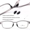 10 Pairs Adhesive Glasses Nose Pads, Pea Shape Stick on Anti-Soft Silicone, Adhesive Nose Pads Glasses for Glasses, Eyeglasses and Sunglasses (10 Pairs Black) view 4