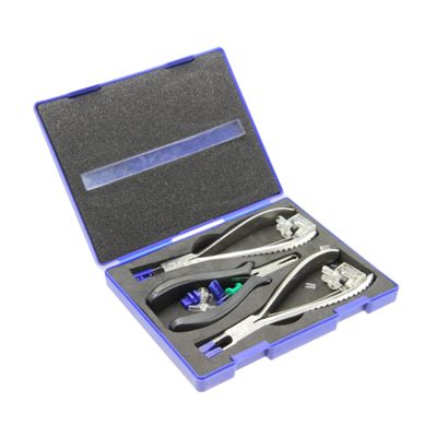 NICHOY Rimless Glasses Frame Tools,Professional Eye Glass Repairing Kit,Adjusting Eyeglass Arms Frame Optician Plier Set,Optical Optician Tool Plier(Color:,Size:a Set)