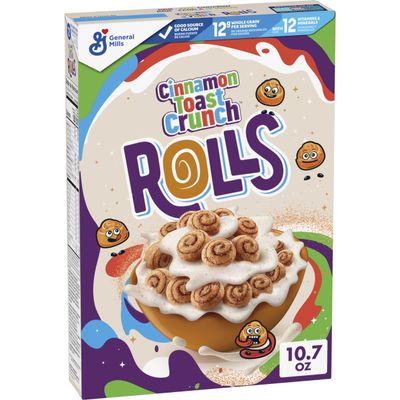 Cinnamon Toast Crunch Rolls, Breakfast Cereal, 10.7 OZ Box