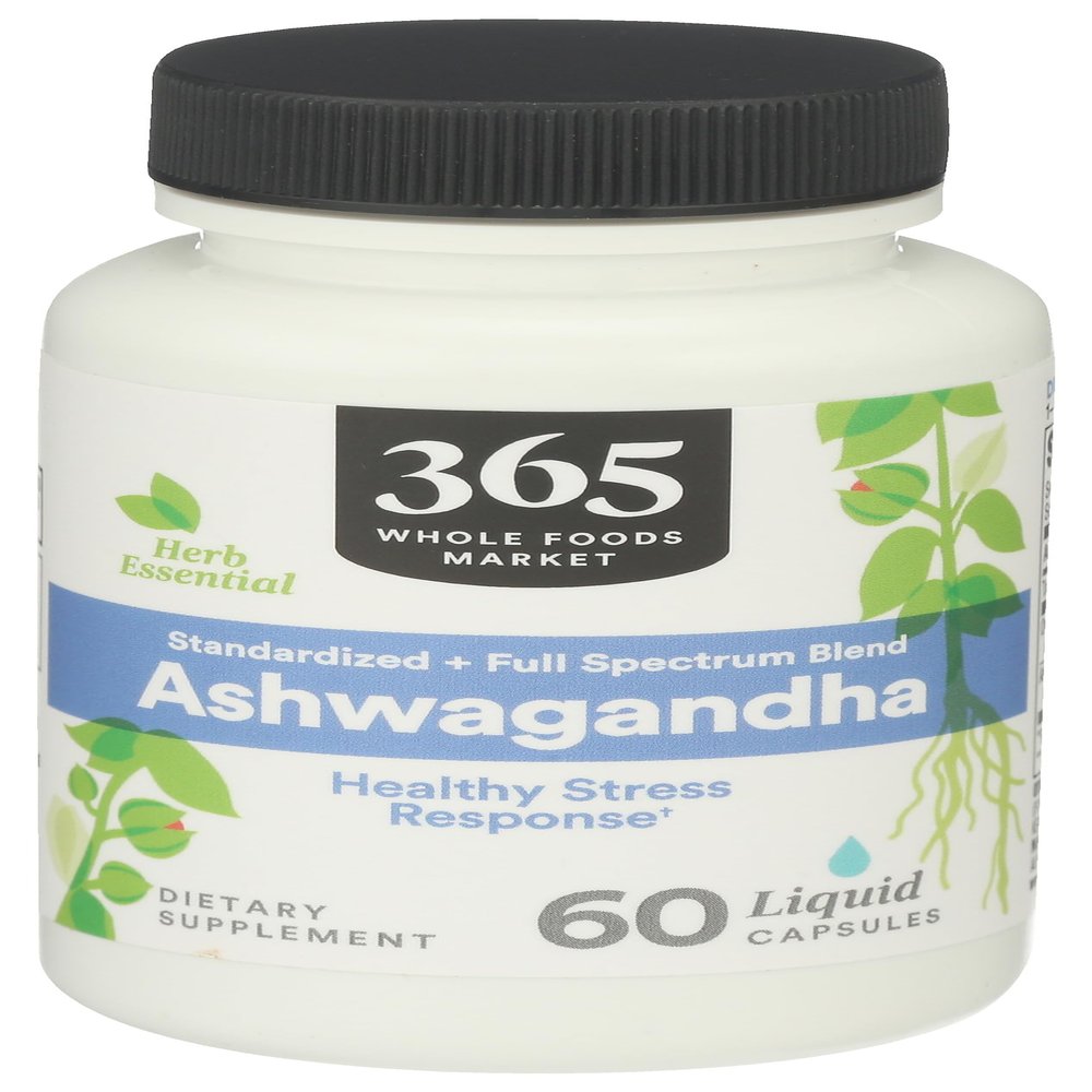 365 by Whole Foods Market, Ashwagandha, 60 Count