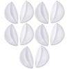10 Pairs of Silicone Arch Support Brace Arch Support Foot Pads Arch Band Shoe Insoles Arch Cushions for Plantar Fallen Arches Achy Feet Problems view 1
