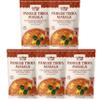 The Cumin Club's Instant Paneer Tikka Masala - Authentic Indian Meal with Regional Flavors, Ready to Eat in Just 5 Minutes - Pack of 5 Pouches for Convenient and Delicious India Cuisine at Home view 1