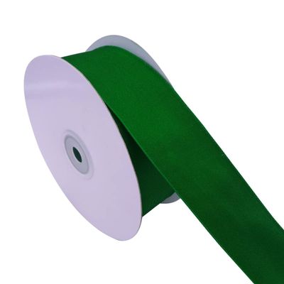 YASECO 38mm Wired Edged Emerald Green Satin Ribbon for Christmas Decoration Gift Wrapping Bows for Crafts Decorate Lace (Color : 2184, Size : 25 Yards)