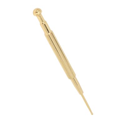 Acupuncture Pen, Spring Massage Copper Manual Facial Reflexology Tools Comfortable Grip Trigger Point Massager Tool for Men