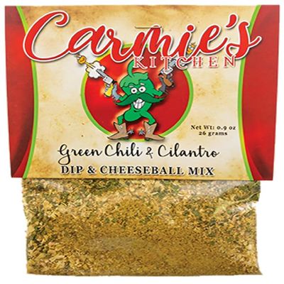 Carmie's Kitchen Green Chili & Cilantro Dip & Cheeseball Mix