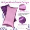 RelaxCoo Lavender Eye Pillow for Relaxation, Yoga, Sleeping, Weighted Eye Mask Heated for Headache, Sinus, Dry Eyes Relief, Moist Heat Eye Compress, Meditation Accessories with Aromatherapy, Pack of 2 view 2