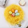 FUSHENMU Easter Grass Craft Shredded Tissue Raffia Paper Grass Shred Paper for Easter Basket Filler Gift Wrapping Supply view 4