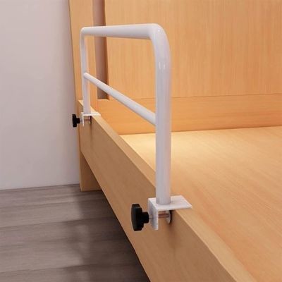 Medical Bed Rails for Elderly Adults Clip-on, Bedside Fall Safe Prevention Grab Bar, Stability Standing Bar Handle, Suitable for Pregnant Women, Disabled People (Size : 46 * 30cm)