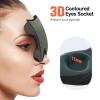 LitBear Sleep Mask for Men Side Sleeper, Sleeping Mask for Women Light Blocking, 3D Contoured Cup Eye Mask Sleeping, Soft Lightweight Sleep Eye Mask with Adjustable Elastic Strap for Traveling view 2